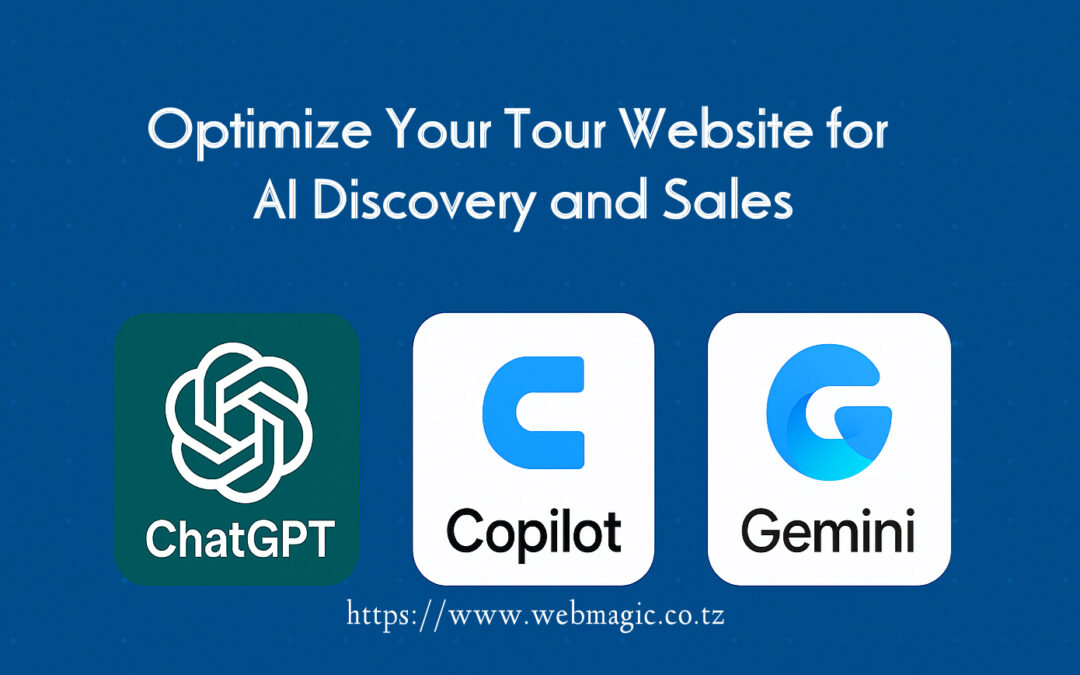 How to Optimize A Tour Operator Website for AI Tools Discovering and Sales
